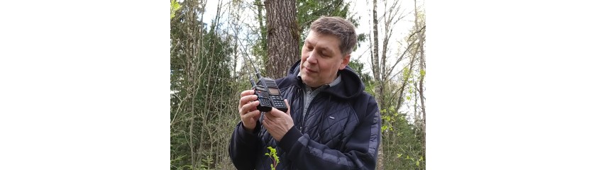 Тест работы в лесу с перепадами высот рации Штурман-180 и баофенгов Тест работы в лесу с перепадами высот рации Штурман-180 и баофенгов