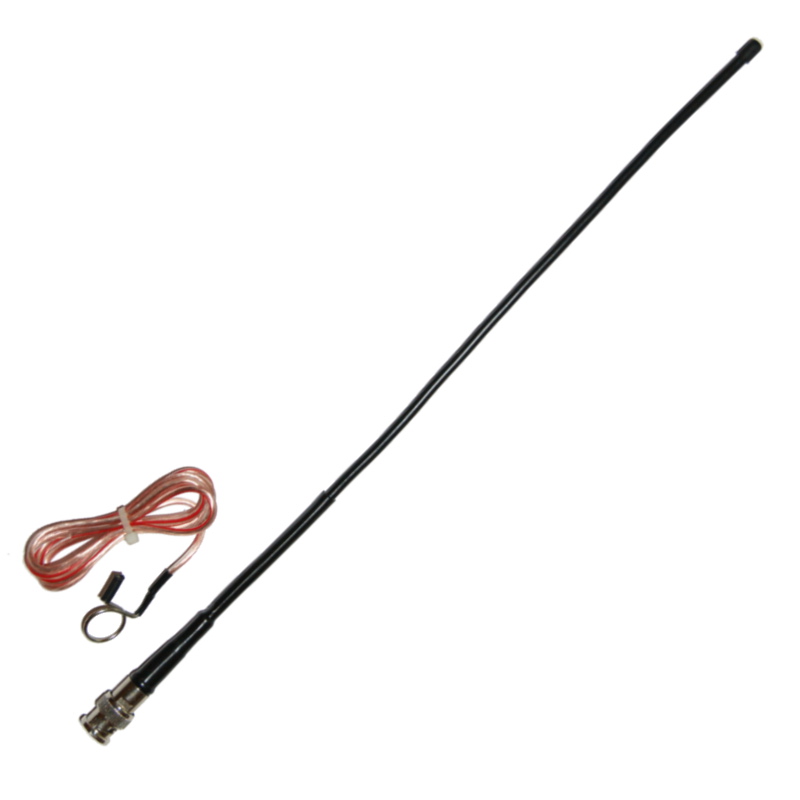 Антенна флекс-35 BNC - гибкая 35-см со съёмным проволочным противовесом